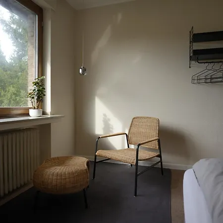 Quarto em Acomodações Particulares Ruhiges Gaestezimmer In Messenaehe *